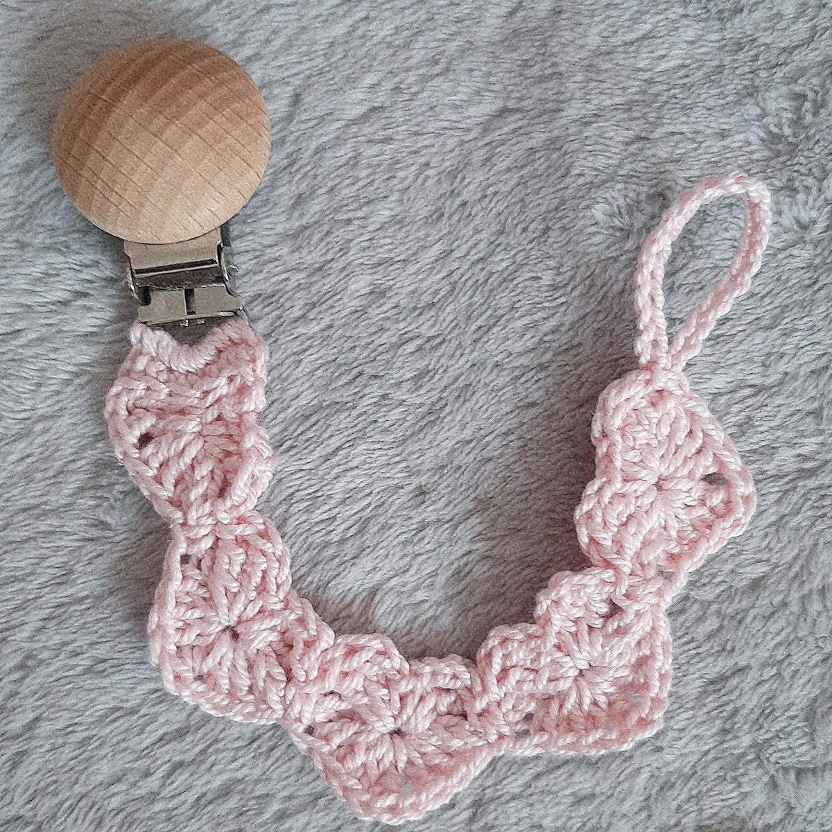 Portaciuccio uncinetto Cuori - unisex - vari colori - Elenaq Accessori & Co