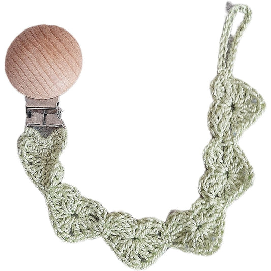 Portaciuccio uncinetto Cuori - unisex - vari colori - Elenaq Accessori & Co