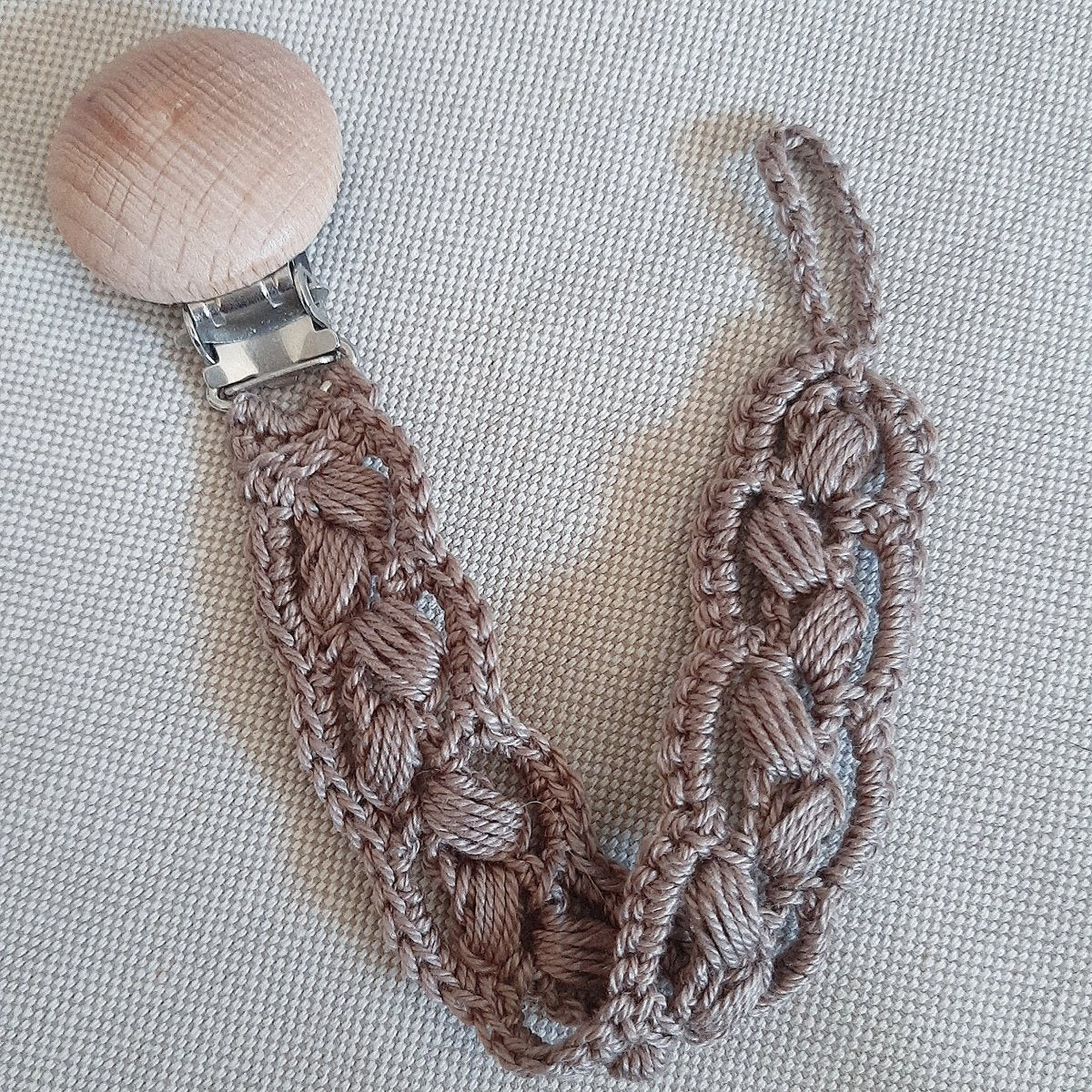 Portaciuccio uncinetto Pouffy - unisex - vari colori - Elenaq Accessori & Co