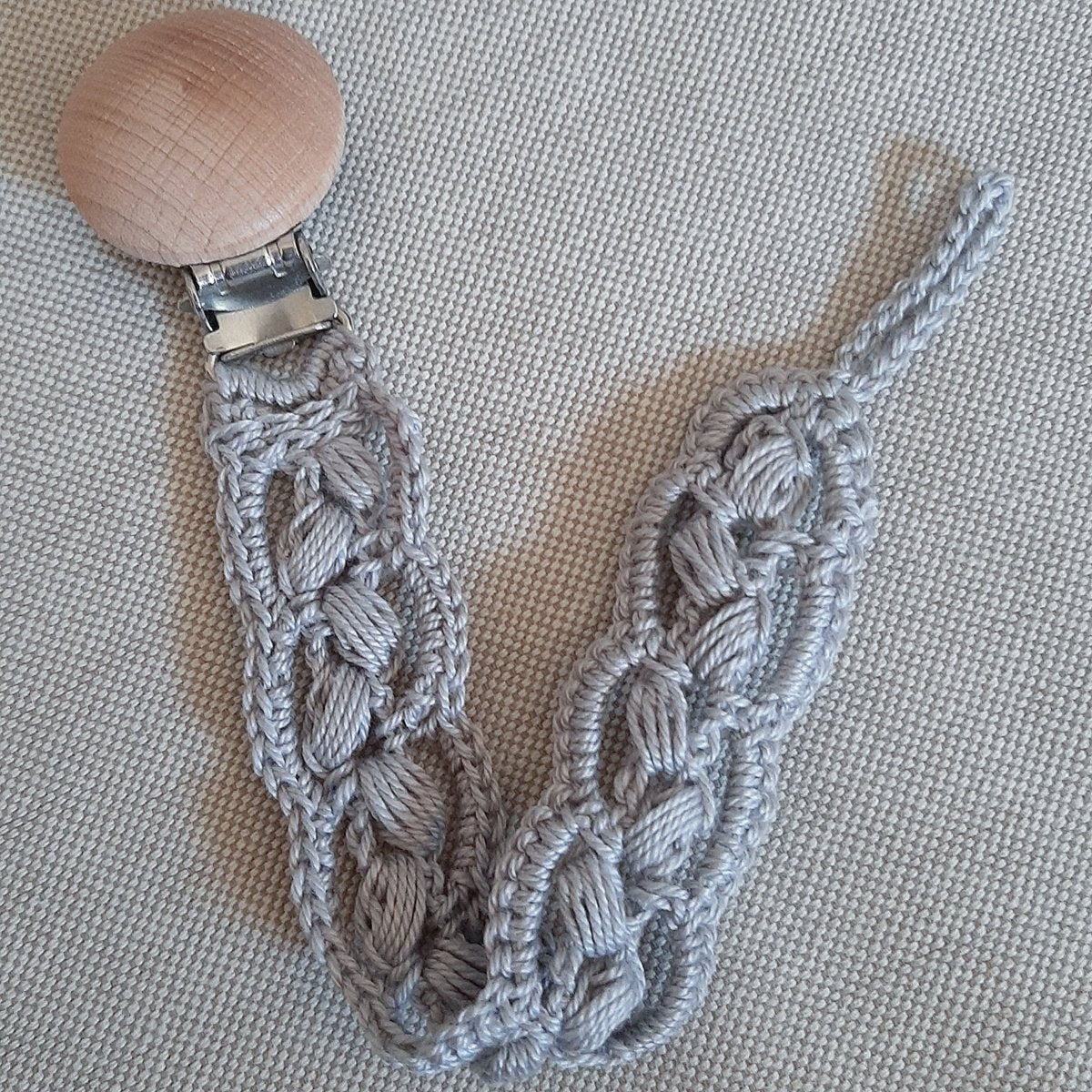 Portaciuccio uncinetto Pouffy - unisex - vari colori - Elenaq Accessori & Co