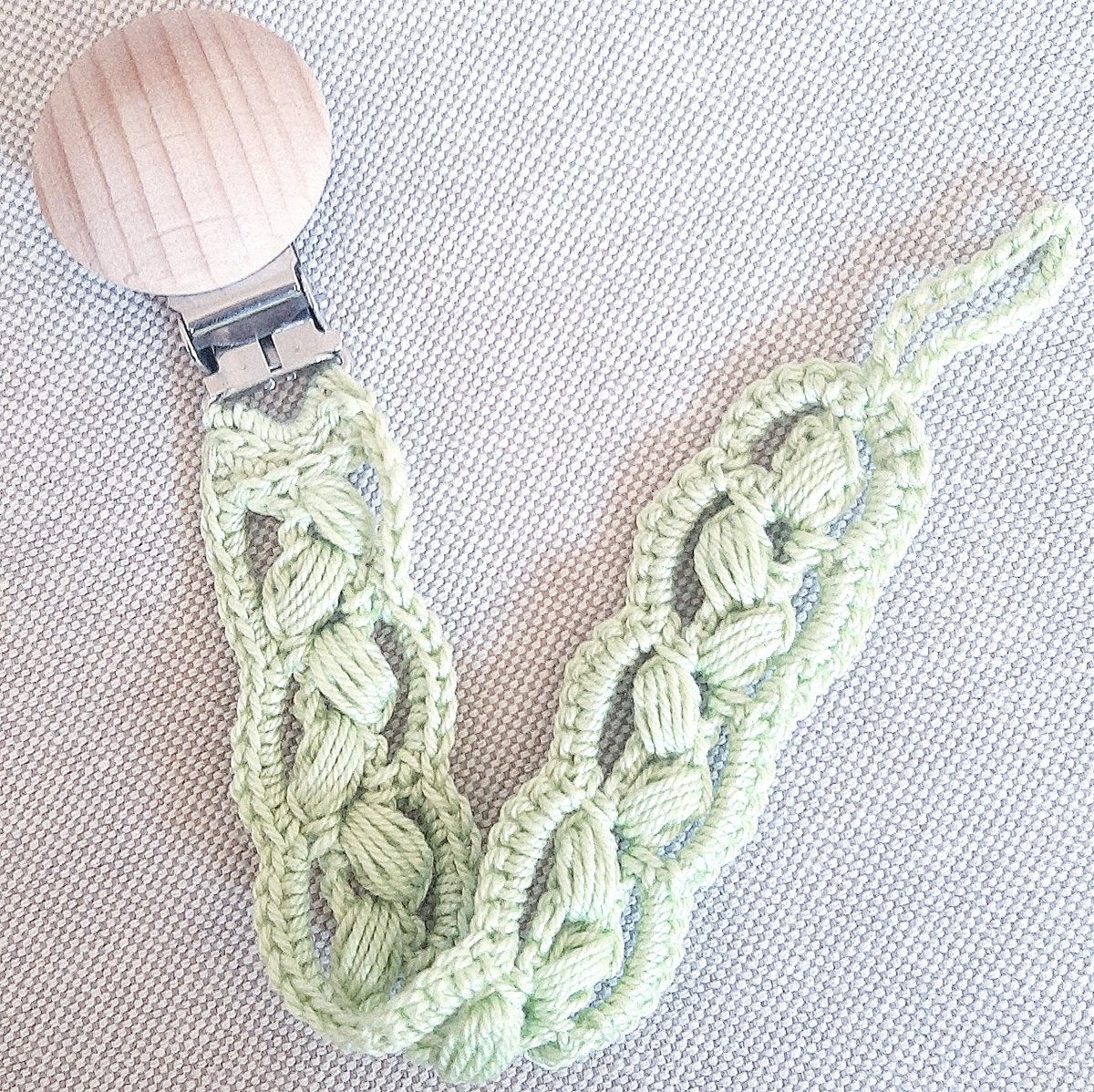 Portaciuccio uncinetto Pouffy - unisex - vari colori - Elenaq Accessori & Co