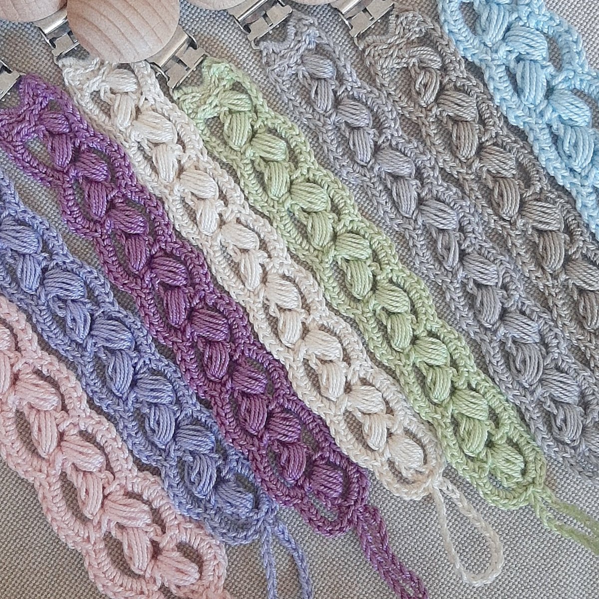 Portaciuccio uncinetto Pouffy - unisex - vari colori - Elenaq Accessori & Co