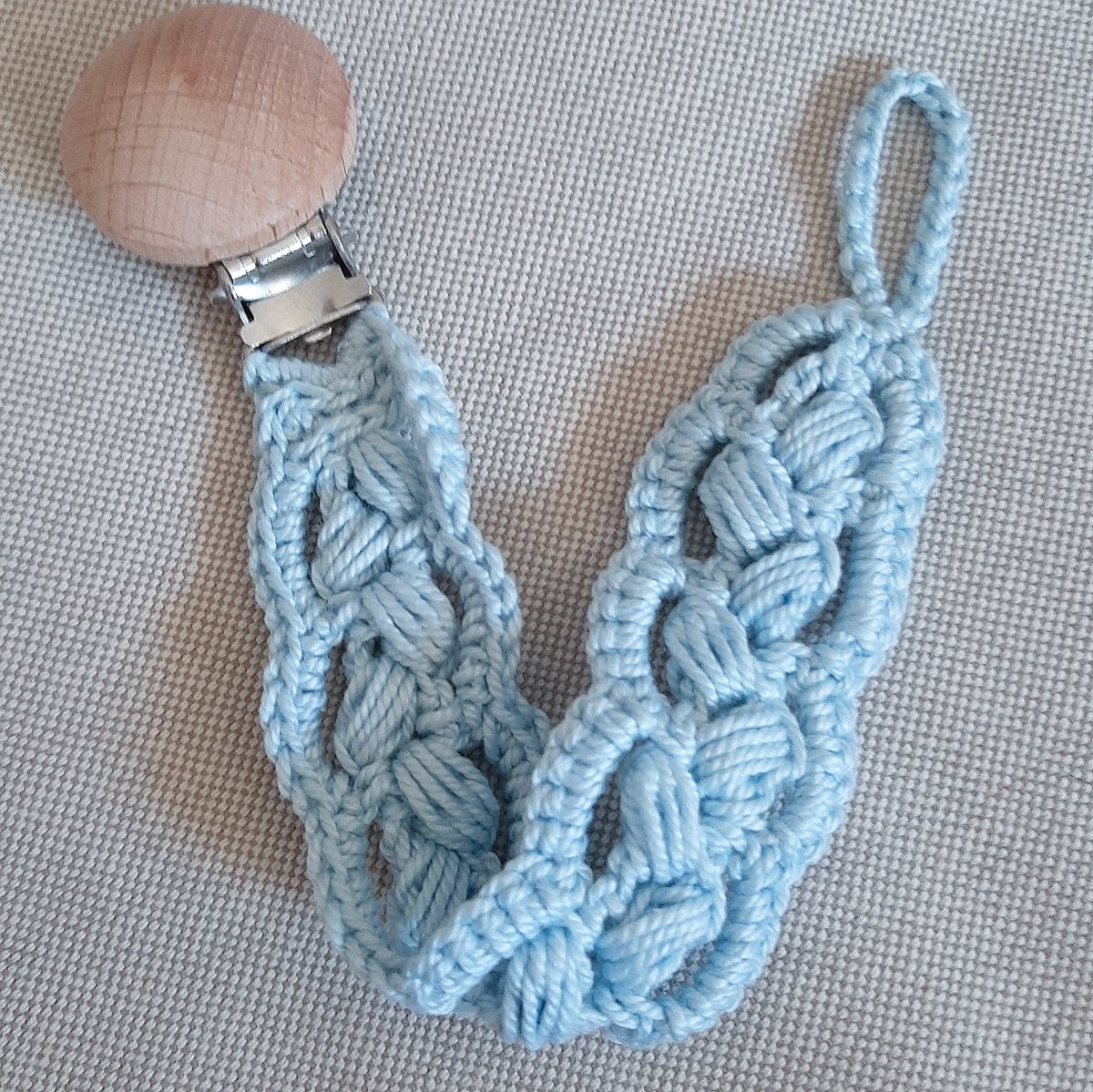 Portaciuccio uncinetto Pouffy - unisex - vari colori - Elenaq Accessori & Co