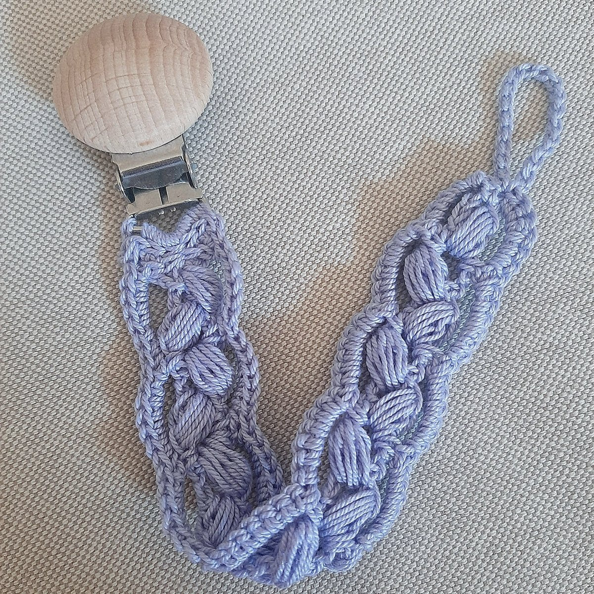 Portaciuccio uncinetto Pouffy - unisex - vari colori - Elenaq Accessori & Co